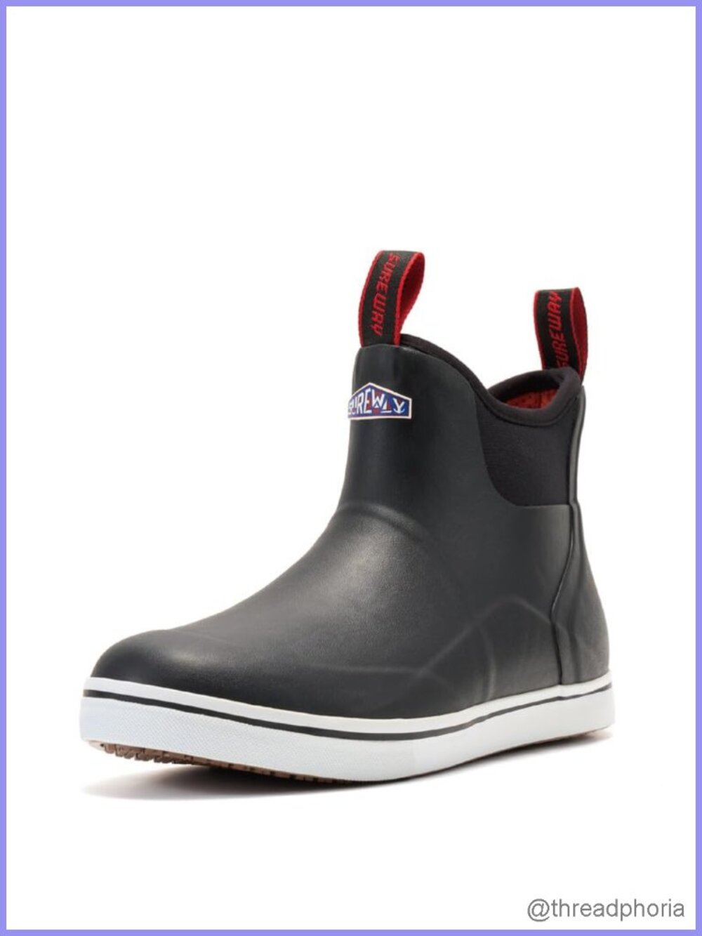 Waterproof Neoprene Rubber Ankle Deck Boots Slip Resistant